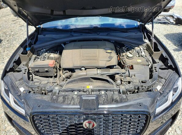 SADCJ2EX9PA711362 2023 JAGUAR F-PACE Black Vista del compartimento del motor