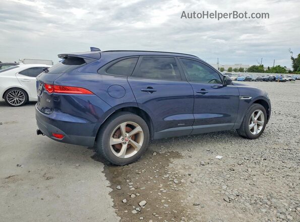 SADCJ2FN1JA263395 2018 JAGUAR F-PACE Blue უკანა მარჯვენა