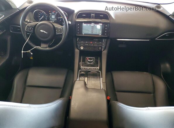 SADCJ2FN2JA261199 2018 JAGUAR F-PACE Black Вид панелі приладів