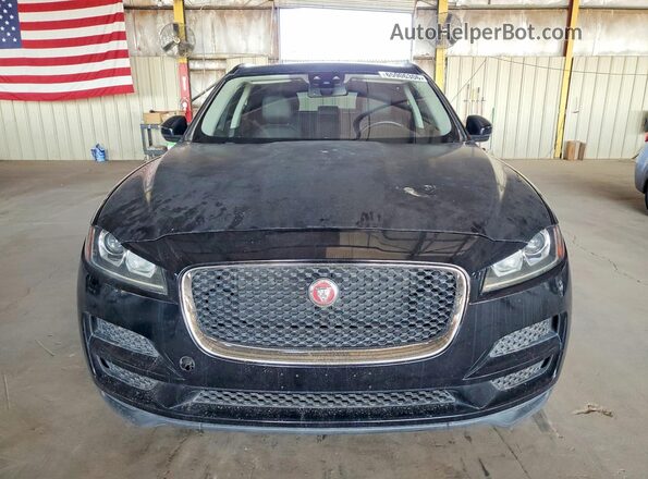 SADCJ2FN2JA261199 2018 JAGUAR F-PACE Black Вид спереду