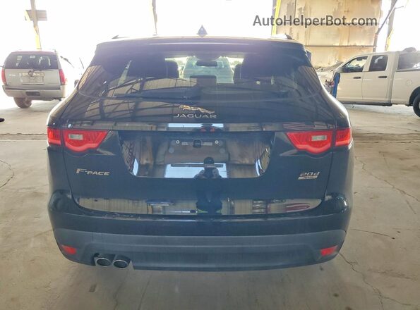 SADCJ2FN2JA261199 2018 JAGUAR F-PACE Black Вид ззаду
