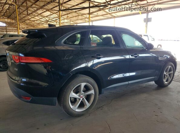 SADCJ2FN2JA261199 2018 JAGUAR F-PACE Black Задня права чверть