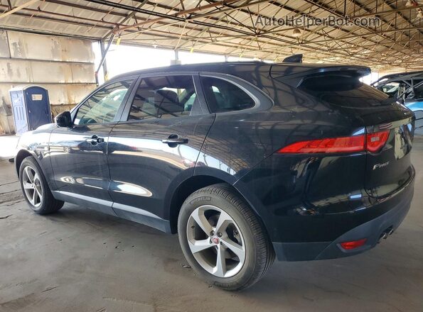 SADCJ2FN2JA261199 2018 JAGUAR F-PACE Black Задня ліва чверть