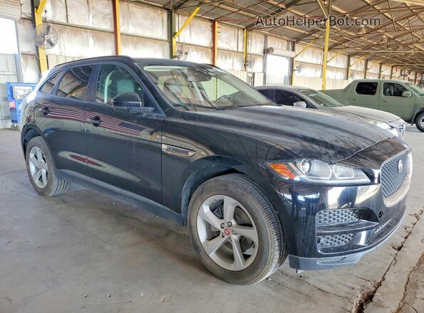 SADCJ2FN2JA261199 2018 JAGUAR F-PACE Black Передня права чверть