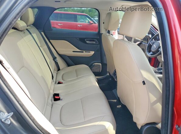 SADCJ2FN3JA241396 2018 JAGUAR F-PACE Красный Вид задних сидений