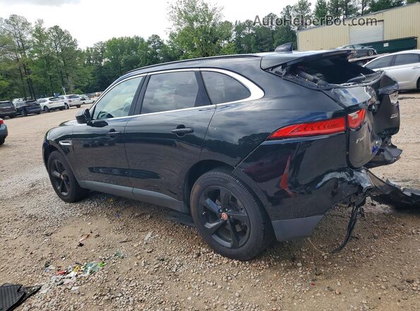 SADCJ2FN4KA365212 2019 JAGUAR F-PACE Black Задня ліва чверть