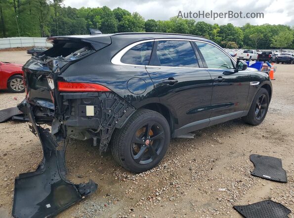 SADCJ2FN4KA365212 2019 JAGUAR F-PACE Black Задня права чверть