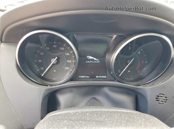 SADCJ2FN4KA365212 2019 JAGUAR F-PACE Black Вид щитка приладів