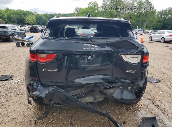 SADCJ2FN4KA365212 2019 JAGUAR F-PACE Black Вид ззаду