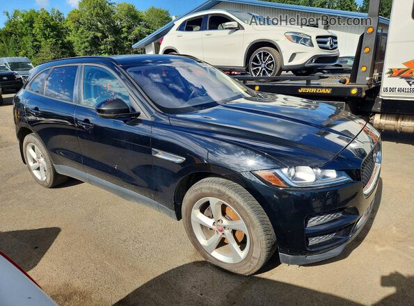 SADCJ2FNXJA294208 2018 JAGUAR F-PACE Black Vista interior delantera