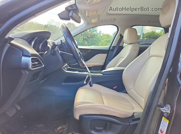 SADCJ2FNXJA294208 2018 JAGUAR F-PACE Black Vista interior de 360 grados