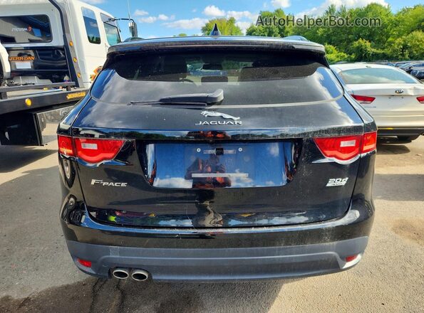 SADCJ2FNXJA294208 2018 JAGUAR F-PACE Black Vista interior trasera
