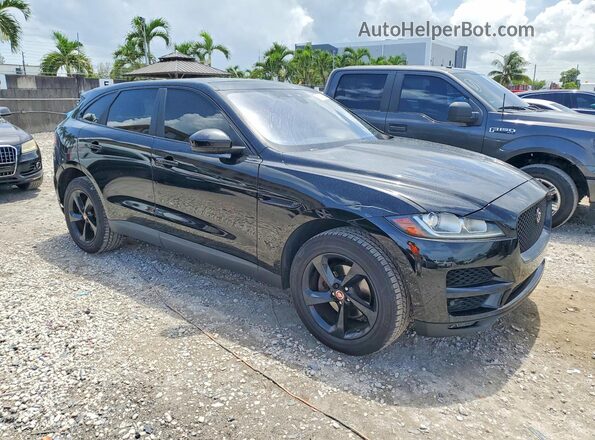 SADCJ2FX0JA322941 2018 JAGUAR F-PACE Black Delantero derecho