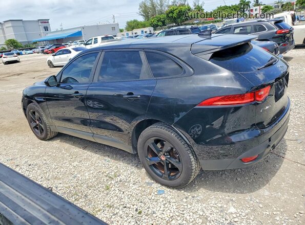SADCJ2FX0JA322941 2018 JAGUAR F-PACE Black Trasero izquierdo