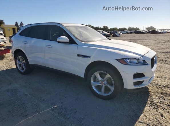 SADCJ2FX0JA325063 2018 JAGUAR F-PACE Белый Передняя правая четверть