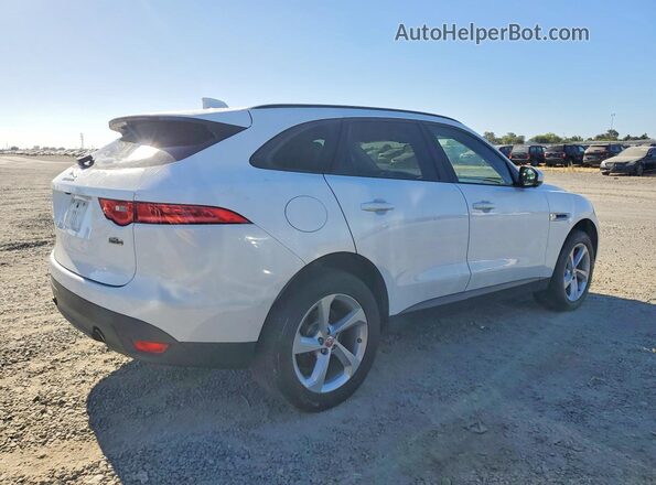 SADCJ2FX0JA325063 2018 JAGUAR F-PACE Белый Задняя правая четверть
