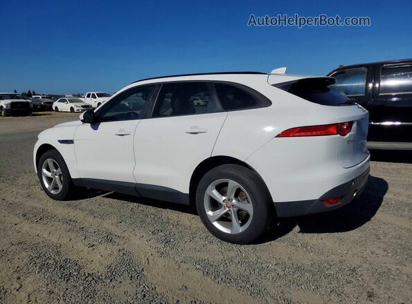 SADCJ2FX0JA325063 2018 JAGUAR F-PACE Белый Задняя левая четверть