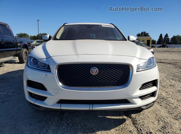 SADCJ2FX0JA325063 2018 JAGUAR F-PACE Белый Вид спереди