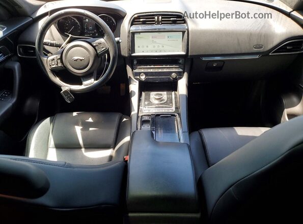 SADCJ2FX0LA660648 2020 JAGUAR F-PACE White Widok deski rozdzielczej