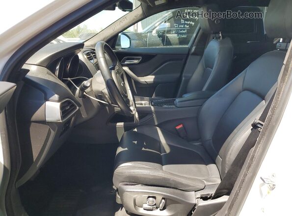 SADCJ2FX0LA660648 2020 JAGUAR F-PACE White Widok wnętrza z przodu