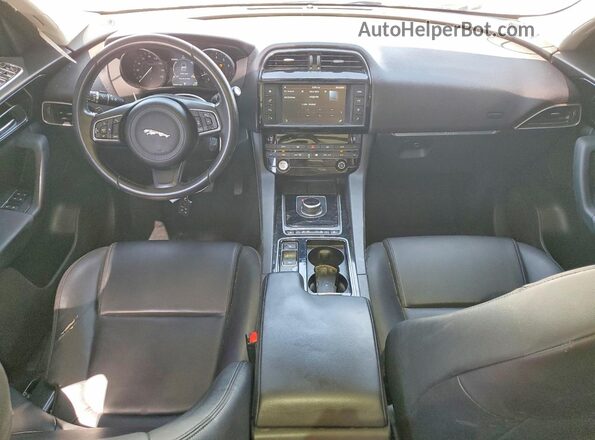 SADCJ2FX1JA281302 2018 JAGUAR F-PACE White Dashboard view