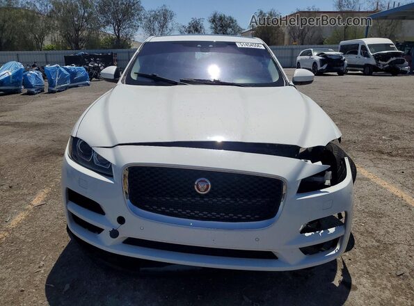 SADCJ2FX1JA281302 2018 JAGUAR F-PACE White Front view