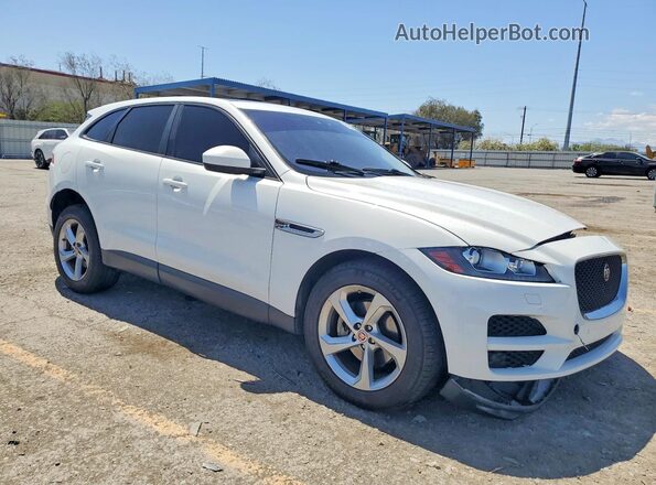 SADCJ2FX1JA281302 2018 JAGUAR F-PACE White Front right