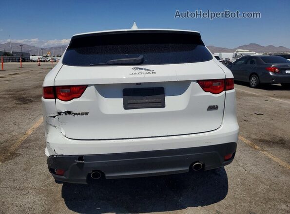 SADCJ2FX1JA281302 2018 JAGUAR F-PACE White Rear view