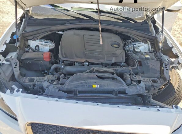 SADCJ2FX1JA281302 2018 JAGUAR F-PACE White Engine compartment view