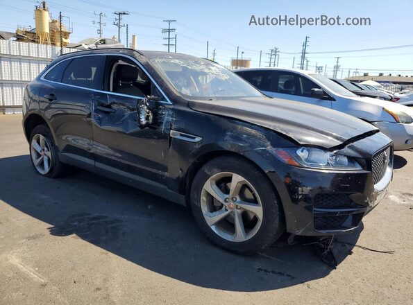SADCJ2FX1KA369204 2019 JAGUAR F-PACE Black წინა მარჯვენა
