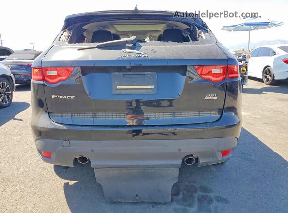 SADCJ2FX1KA369204 2019 JAGUAR F-PACE Black უკანა ხედი