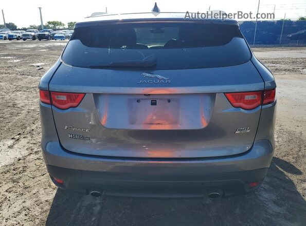 SADCJ2FX3LA622184 2020 JAGUAR F-PACE Silver Widok z tyłu