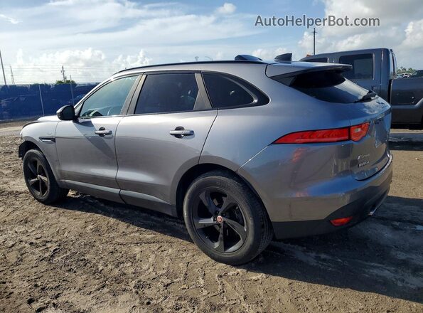 SADCJ2FX3LA622184 2020 JAGUAR F-PACE Silver Tył lewy