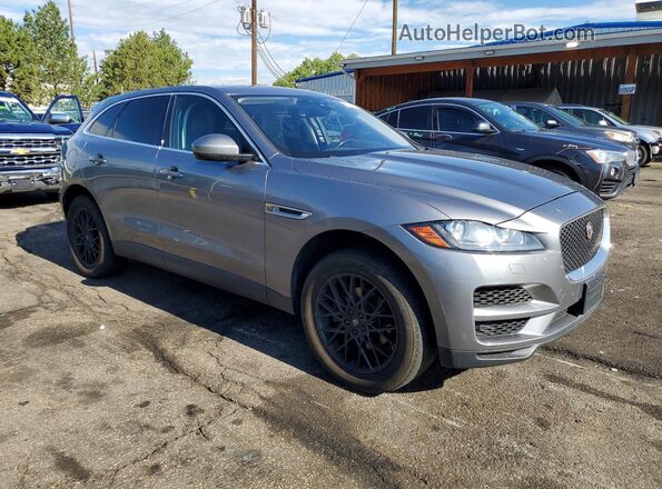 SADCJ2FX3LA629541 2020 JAGUAR F-PACE Gray Передня права чверть