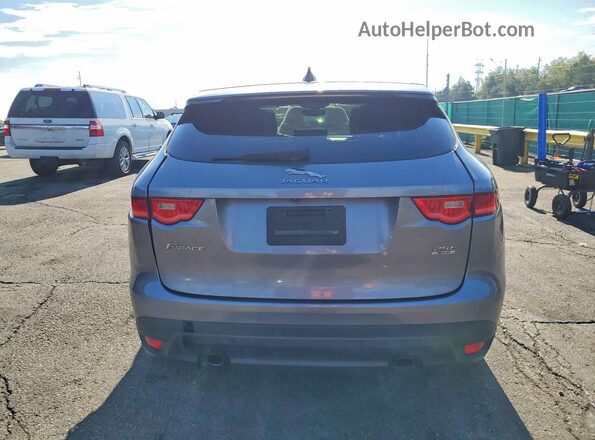 SADCJ2FX3LA629541 2020 JAGUAR F-PACE Gray Вид ззаду