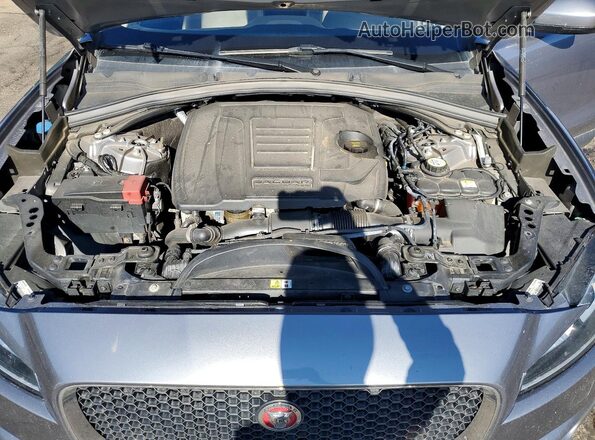 SADCJ2FX3LA629541 2020 JAGUAR F-PACE Gray Вид задньої частини салону