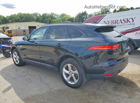SADCJ2FX4JA294237 2018 JAGUAR F-PACE Черный Задняя левая четверть