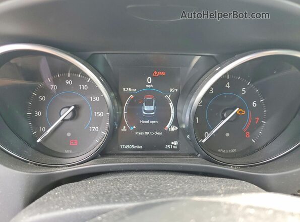 SADCJ2FX4JA294237 2018 JAGUAR F-PACE Черный Вид щитка приборов