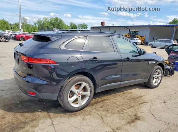 SADCJ2FX4JA294237 2018 JAGUAR F-PACE Черный Задняя правая четверть
