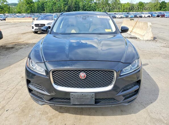 SADCJ2FX4JA294237 2018 JAGUAR F-PACE Черный Вид спереди