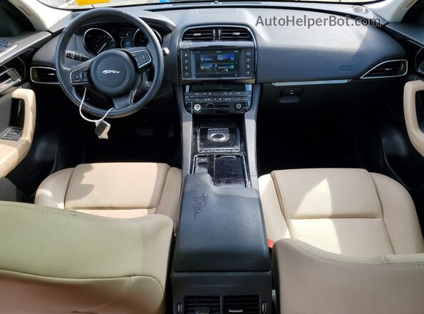 SADCJ2FX4JA294237 2018 JAGUAR F-PACE Черный Вид панели приборов