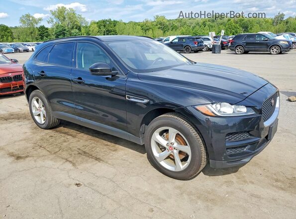 SADCJ2FX4JA294237 2018 JAGUAR F-PACE Черный Передняя правая четверть
