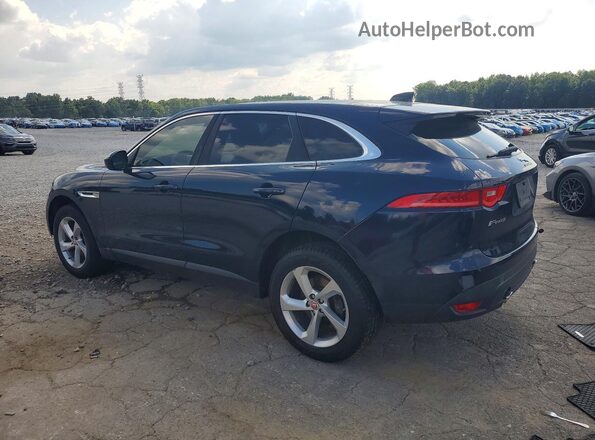 SADCJ2FX4LA624249 2020 JAGUAR F-PACE Blue Задня ліва чверть
