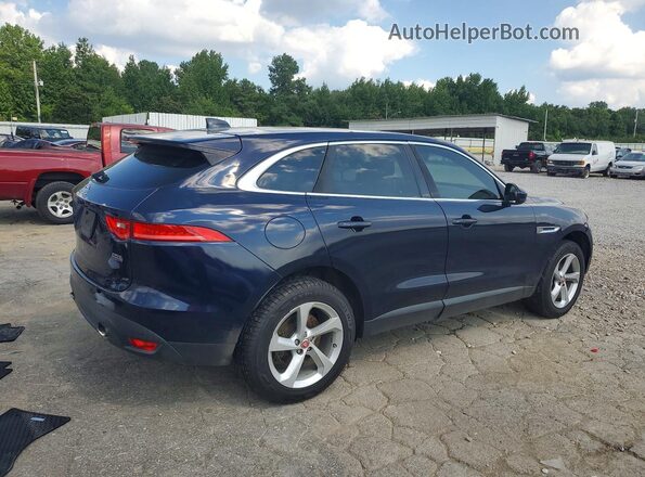 SADCJ2FX4LA624249 2020 JAGUAR F-PACE Blue Задня права чверть