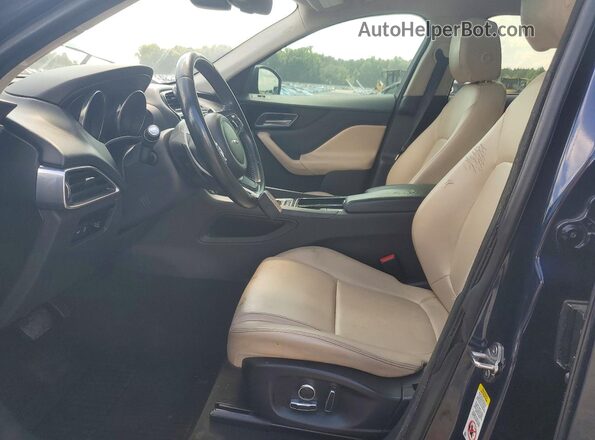 SADCJ2FX4LA624249 2020 JAGUAR F-PACE Blue Вид салону спереду