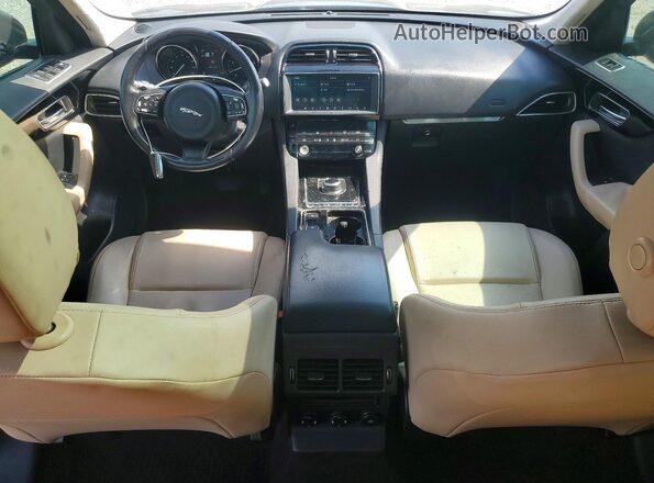 SADCJ2FX4LA624249 2020 JAGUAR F-PACE Blue Вид панелі приладів