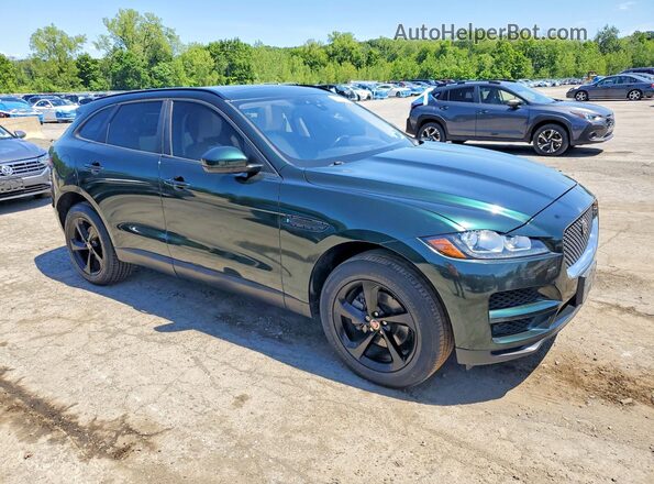 SADCJ2FX6JA294367 2018 JAGUAR F-PACE Green წინა მარჯვენა