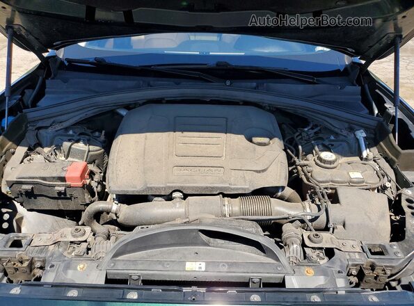 SADCJ2FX6JA294367 2018 JAGUAR F-PACE Green ძრავის განყოფილების ხედი