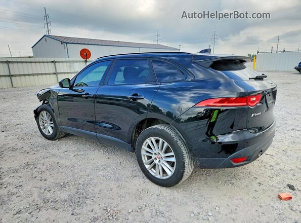 SADCJ2FX7JA257232 2018 JAGUAR F-PACE Black უკანა მარცხენა