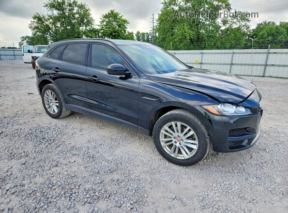 SADCJ2FX7JA257232 2018 JAGUAR F-PACE Black წინა მარჯვენა